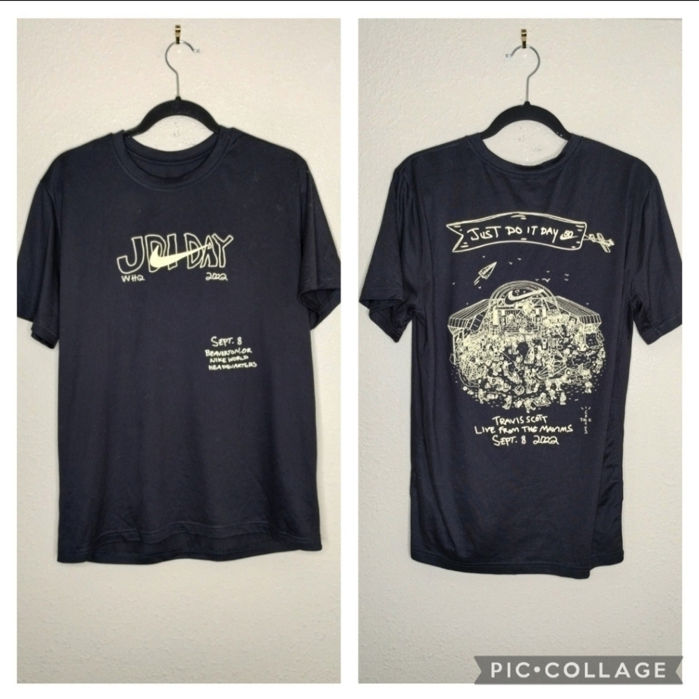 Nike JDI Day Just Do It Day 2022 Travis Scott Black Dri-Fit Tee